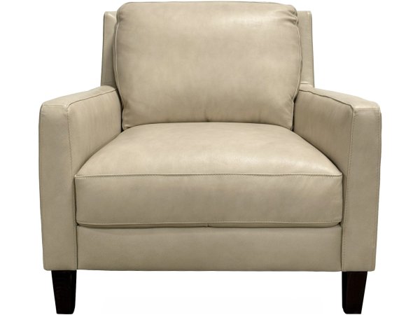 Caruso Bone Leather Chair - Image 3