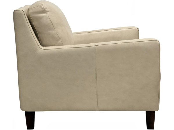 Caruso Bone Leather Chair - Image 4