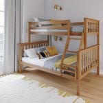 Twin over Full Bunkbed Pecan - Image 2