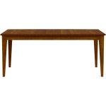 Benchmade Hideaway Brown Maple Boat Shape Dining Table - Image 7