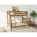 Twin over Full Bunkbed Pecan - Image 3