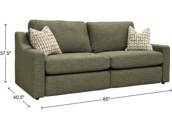 Cavrilly Inclining Sofa with Pillows - Image 10