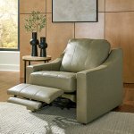 Cavrilly Inclining Leather Chair - Image 6