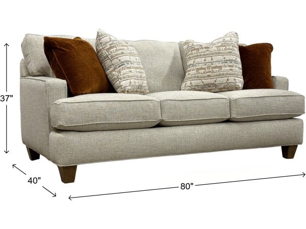 C9 Fargo Sofa with Pillows - Image 7