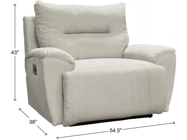 Palmer Power Recliner Chair and a Half - Image 8