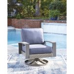 Outdoor Swivel Rocker Grey - Image 2