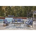 Outdoor Loveseat Grey - Image 6