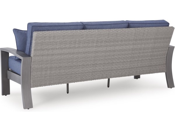 Outdoor Sofa Grey - Image 4