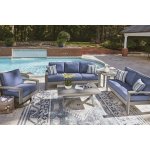 Outdoor Loveseat Grey - Image 7