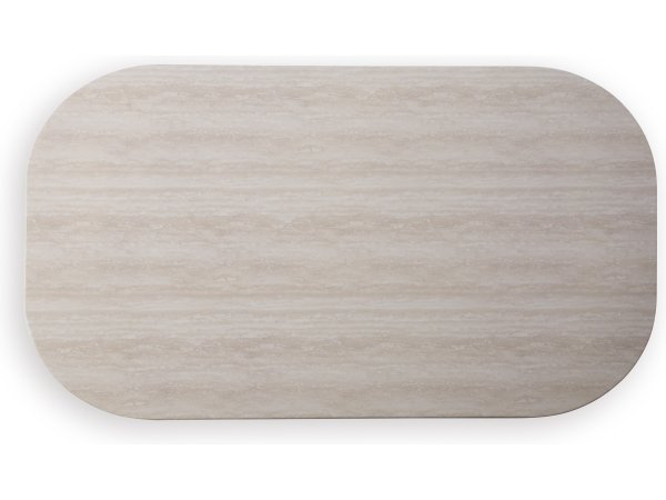 Outdoor Cocktail Table Beige Brown - Image 6