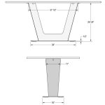 Amelia Thermo Fused Laminate Table - Image 3