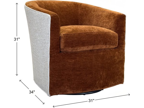 Milano Swivel Chair - Image 8