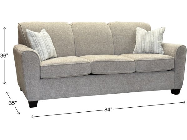 Noble Sleeper Sofa with Pillows - Image 6