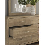 Modern Six Drawer Dresser - Image 6