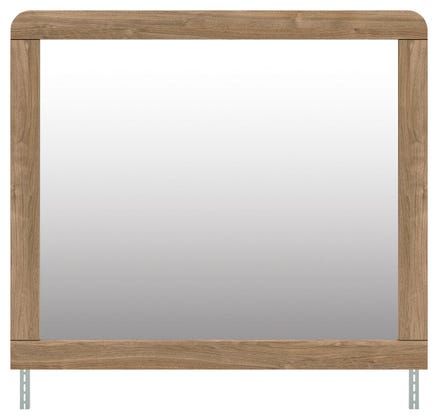 B1121-36-HEAD-ON-SW-P1-KO Modern Bedroom Mirror - Image 1