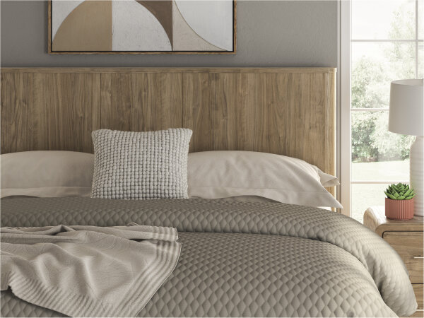Modern King Panel Bed - Image 6