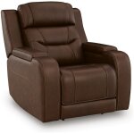 Triple Power Reclining Chair Thunder Seating Brown