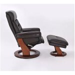 Happy Chair and Ottoman Kona Brown - Image 3