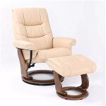 Rosa Chair and Ottoman Khaki