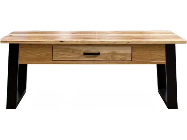 Nebo Hickory Cocktail Table With Drawer - Image 6